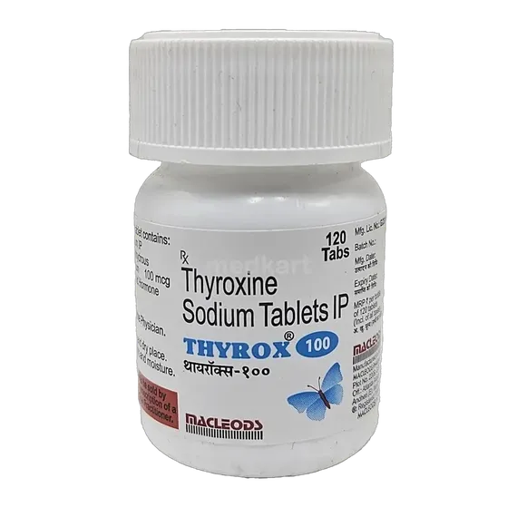 thyrox 100mcg tablet 120's